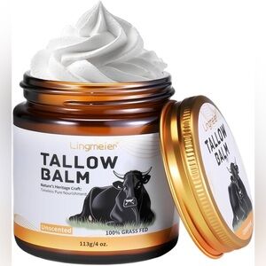 Grass-Fed Beef Tallow Balm with Honey